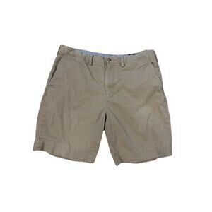 POLO RALPH LAUREN MENS SIZE 36 CLASSIC KHAKI CHINO SHORTS NEW WITH TAGS